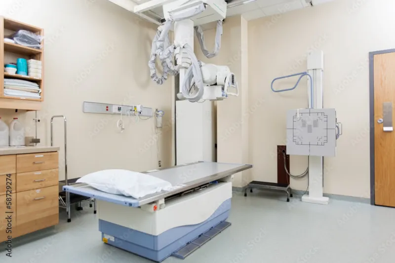 Aparelho de raio x hospitalar